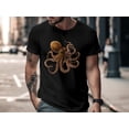 thumbnail image 3 of Ocean Octopus Fish Sea Creature Animal Graphic Design Gift T-Shirt Giant Pacific Octopus Birthday Holiday Presents Tshirt, 3 of 10