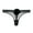 Black, variant on Varsbaby Women's Thongs Panties Lace Thongs Rabbit Tail for Women