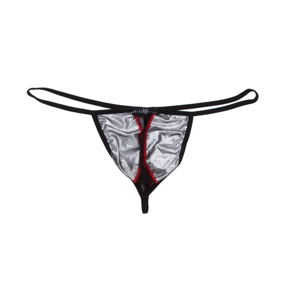 Men's Gregg Homme 200914 Magnet G-String (Silver XL)