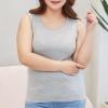 RKSTN Womens Shirts Plus Size Sleeveless Fashionable Wide Spaghetti Strap Solid Color Crew Neck Casual Oversize Stretch Lightweight Tank Tops Spring Summer Versatile Style