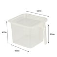 thumbnail image 3 of Ovzne Small Fridge Organizer, BPA-Free Produce Fruit Storage Containers for Fridge Organizers and Storage Clear for Food, Drinks, Vegetable Storage Clear, 3 of 7