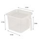 thumbnail image 3 of Small, Plastic Transparent Covered Refrigerator Vegetable And Fruit Sorting Storage Food Storage Box, Refrigerator Fresh Box, 3 of 7