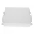thumbnail image 3 of Caja de aluminio con placa de circuito dividida, caja de electricidad blindada con disipación de calor, 33x114x140mm, curva plateada satinada VoborMX herramienta, 3 of 8