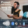 thumbnail image 5 of Hotpom Noise Cancelling Ear Plugs, High-Fidelity Earplugs with Metal Keychain Carry Case, Portable and Convenient - Suitable for Various Occasions, 5 of 6