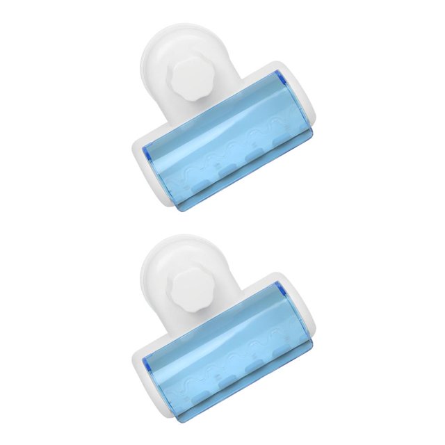 Injueey Soporte para cepillo de con 5 agujeros, ventosa para montaje en pared, soporte para cepillo de dientes, cubierta antipolvo, accesorios de No.1 2piezas Injueey CBP588955