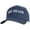 Navy, variant on Adult Embroidered Made You Look Structured Adjustable Cap - Red