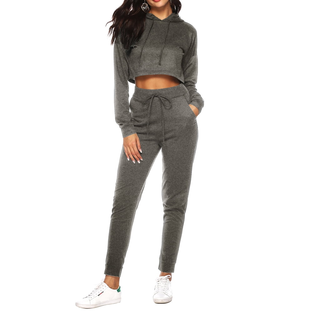 grey sweatsuit set