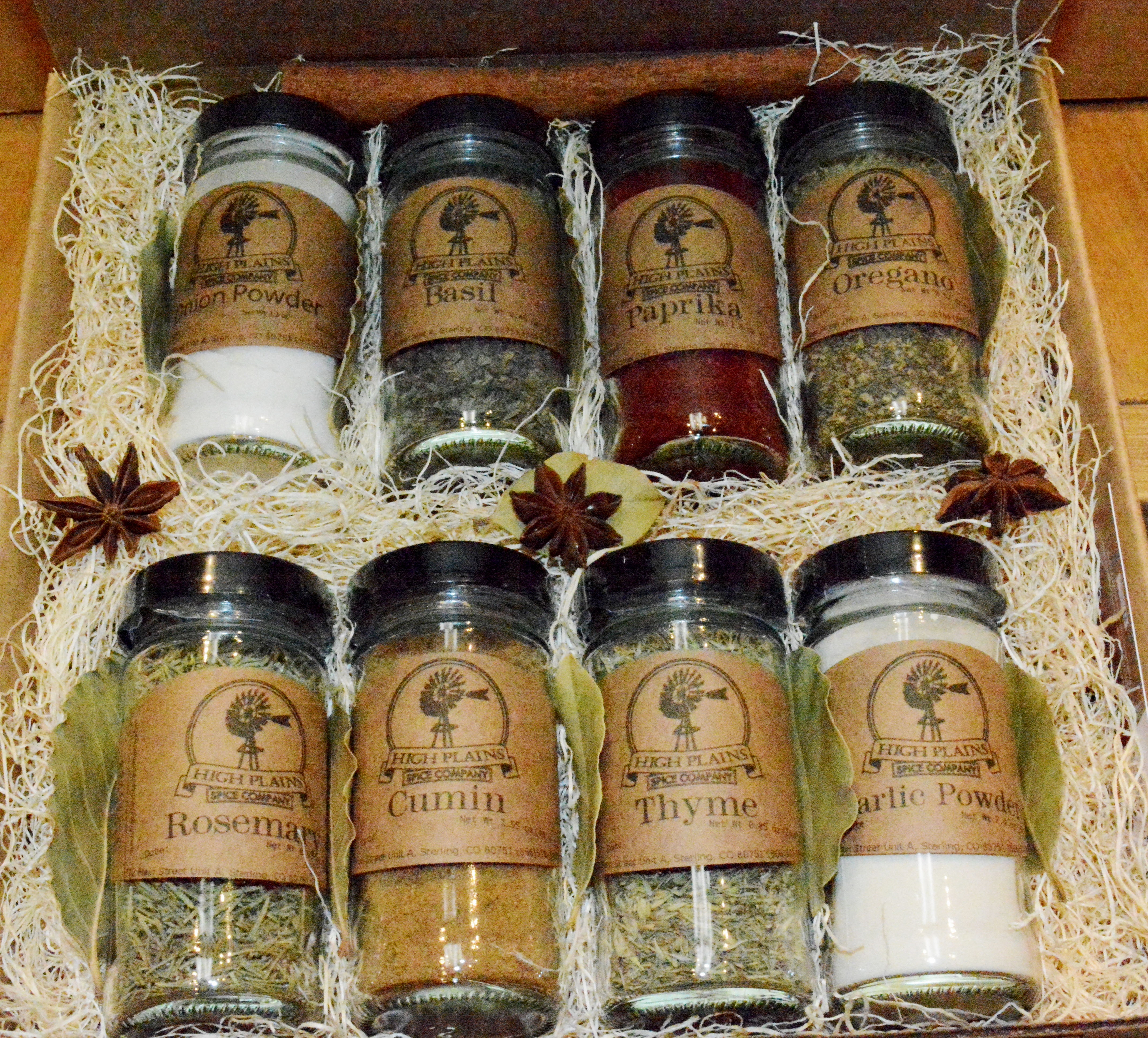 For the New Cook BBQ Rub and Spices Gift Set of 8 Gift Set by High