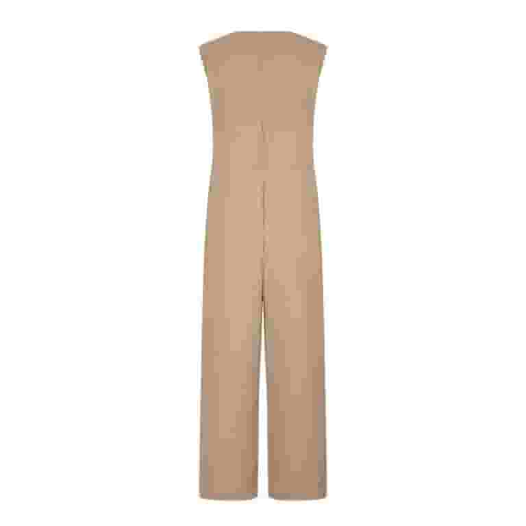 【WAAC】Womens Light-weight Jumpsuit ■WOMAN /追跡付 ZZwxWA Womens Jumpsuit Womens Fashion Summer Solid Casual V