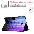 thumbnail image 4 of Galaxy Tab A 10.1 inch Case SM-T580/SM-T585, Allytech Premium PU Leather Multi-Angle Viewing Angles Stand Smart Auto Sleep Wake Folio Cover for Samsung Galaxy Tab A SM-T580/T585 2016, Water Droplets, 4 of 6