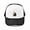 Black/White, variant on CafePress - Santa Squirrel 8 Ball - Adjustable Unisex Printed Trucker Hat with Mesh Back