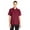 Burgundy, variant on Vtex 0920-6503 Uncommon Threads Womens Utility Shirt 5 Button, Olive - Medium