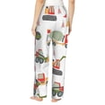 thumbnail image 2 of Bixox Women's Excavator Patterned Pajama Pants Loungewear, 2 of 5