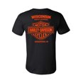 thumbnail image 2 of Harley-Davidson Men's Varsity B&S Short Sleeve Crew-Neck T-Shirt - Black (L), Harley Davidson, 2 of 2