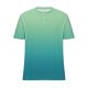 thumbnail image 5 of Blusa de Manga Corta de los Hombres de Verano Impreso Botón Arriba Cuello Redondo, Camisa de Moda Casual para Diario, 5 of 5