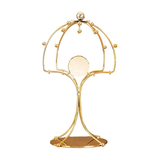 Soporte de exhibición Phoenix Crown, organizador de accesorios para el cabello de metal para tienda o hogar. 29x16cm