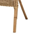 thumbnail image 7 of Baxton Studio Abbey Modern Bohemian Natural Brown Antique Rattan Dining Chair, 7 of 7