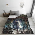 thumbnail image 5 of Jujutsu Kaisen Fleece Blanket Super Soft Cozy Throw Blanket Fuzzy Comfy Flannel Blanket Warm Plush Blankets And Throws For Couch, Sofa, Bed 50"X40", 5 of 6