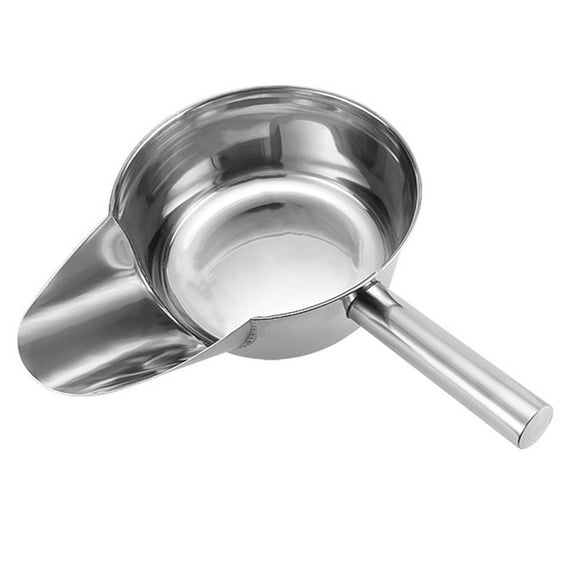 Stainless Steel Chip Scoop Shovel French Fries Burger Packaging Tool Scooper