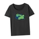thumbnail image 5 of Camiseta para mujer con cuello redondo, camiseta básica para mujer para vacaciones, regalo del día de San Valentín M, 5 of 7
