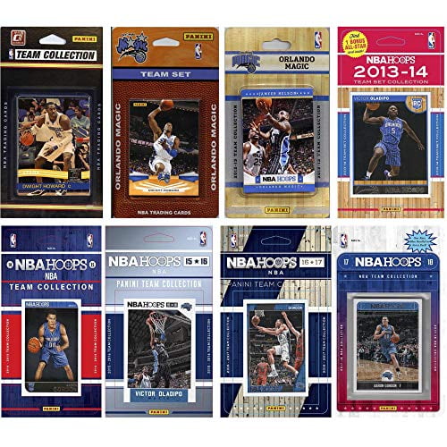 C&I Collectables MAGIC817TS NBA Orlando Magic 8 Different Licensed Trading Card Team Sets