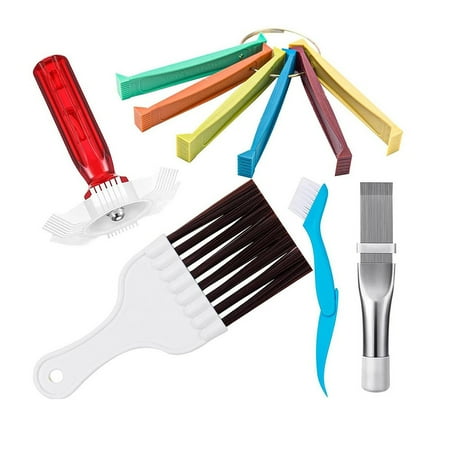 

SUNFEX Universal Car Radiator Condenser Fin Comb Set Air Conditioner Hand Cleaning Tool