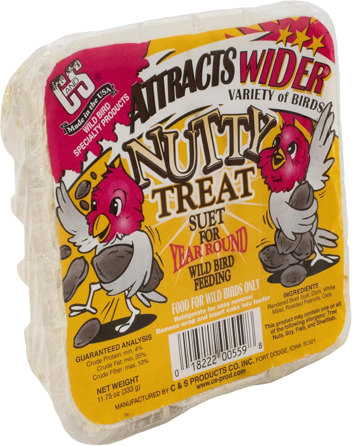 C And S Products Co Inc P-Nutty Treat Picture Label 11 Ounce