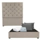 thumbnail image 1 of Box Base Cama Matrimonial + Cabecera Capri Arena + Almohada 2Pack + Protector Cloud + Sabanas Softy, 1 of 8