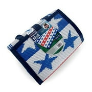Camco 42818 5'x 6-1/2' Handy Mat with Strap - Ideal for Picnics, Beaches, RVing and Outings - Stars and Stripes Pattern