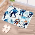 thumbnail image 5 of Ice Hockey Machine Washable Non-Slip Polyester Floor Mat Door Mat Kitchen Mat, 5 of 6