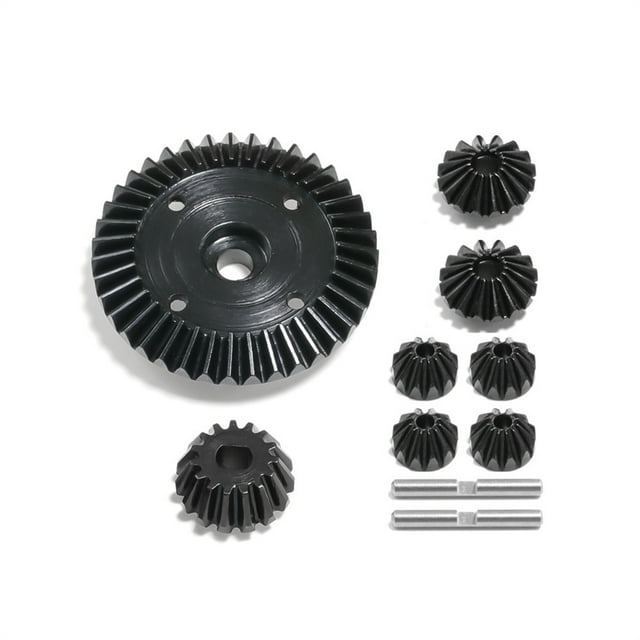 Ruiboury Steel Powerful Powerfulerential Gear Box For 1/10 TT02 On-Road Vehicles Blue