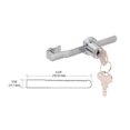 thumbnail image 4 of WRS Chrome Sliding Glass Door Lock - Keyed Alike, 4 of 4