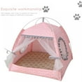 Pet Tent Cave Beds for Small Dog Cat,Portable Folding Kitten Tent Bed