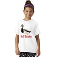 thumbnail image 3 of Funny Animal Mostly Harmless Duck Crewneck T Shirts Boy Girl Teen Brisco Brands S, 3 of 5