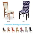 thumbnail image 6 of CJC Dining Chair Covers, Stretch Dining Chair Protector Cover Seat Slipcover for Home Hotel Restaurant Wedding Decor, 5 Colors, 6 of 7