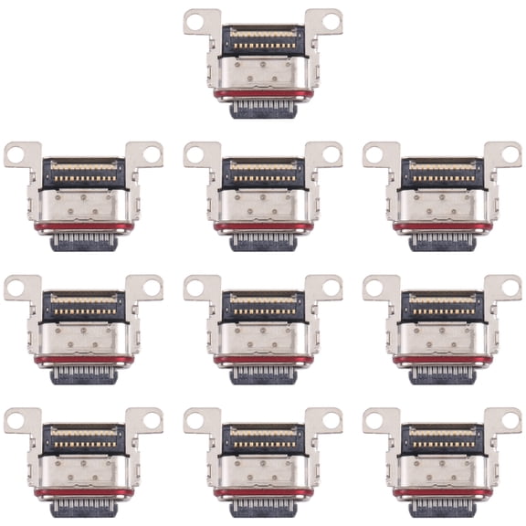 For Samsung Galaxy S21 FE 10pcs Charging Port Connector