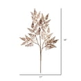 thumbnail image 2 of Vickerman 34" Artificial Gold Metallic Fern Christmas Spray, 2 sprays per pack., 2 of 2