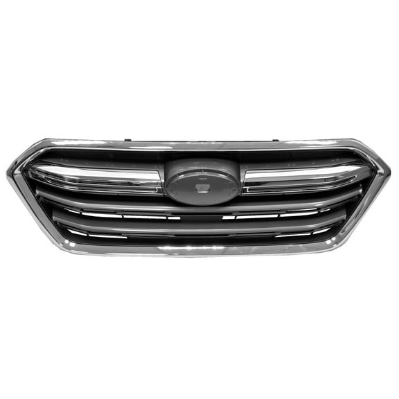 New Aftermarket Premium Fit Gray / Chrome Front Grille 91121AL17B fits 2018-2019 Subaru Outback