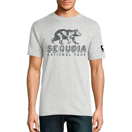 Sleeve Bear - Men's Hanes Sequoia National Park