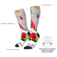 thumbnail image 4 of Gukieu Merry Christmas Gnome1 Print Contrast Color Stockings, Elastic Sports Socks Warm Socks Clothing Accessories, Adult Unisex, 4 of 6