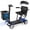 Blue, variant on GOKEEP Folding 4-Wheel Mobility Scooter with Basket, Lightweight, Red, 300 lb Limit