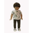 thumbnail image 3 of T-Rex Hoodie Outfit 3pc for 18inch Dolls | American Fashion World, 3 of 3