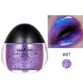 thumbnail image 1 of Puntoco Maquillaje de sombras de ojos con lentejuelas y perlas Sombra de ojos líquida Maquillaje de escenario Maquillaje corporal con lentejuelas Sombra de ojos en gel, 1 of 2