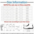 thumbnail image 3 of GEZHEN Women's Soft Soled Shoes Comfortable Breathable Non Slip Casual On For Middle Aged And Elderly Mothers Summer Hollow Out Sole Anti Flat The Elderl Non Slip Low Top Platform Shoes, 3 of 8