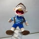 thumbnail image 1 of Large Jeffy Boy Hand Puppet Children Soft Doll Funny Party Props Christmas Doll Plush Toys Puppet Kids Gift, 1 of 8