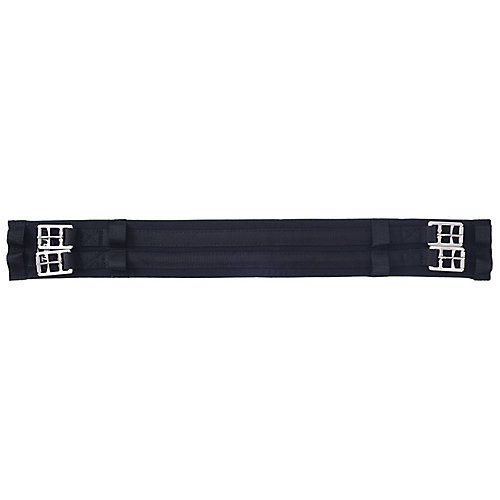 EquiRoyal Black Synthetic Dressage Girth 24