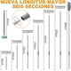 thumbnail image 2 of Limpir de Ventanas,Kit de Limpieza de Ventanas 2 En 1, con Varilla de ExtensióN TelescóPica, 5 Cabezal Flexible Escobilla de Limpieza de Vidrio para Ventana Altas Interiores Y Exteriores., 2 of 3