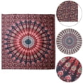 thumbnail image 2 of Tapiz de pared grande Mandala indio bohemio Jadeshay 145 x 125 cm, 2 of 8