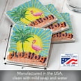 thumbnail image 3 of Thirstystone "Florida Retro" 4-Pack Tumbled Tile Coasters, 3 of 7