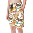 thumbnail image 5 of PAYOHTO Seamless Pattern with Cute Shiba Inu Dog Boys Swim Trunks Quick Dry Beach Boardshorts for Teen Boys Bathing Suit Swimwear for Boys, 5 of 7